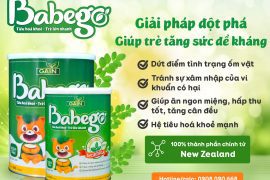 Sữa Babego tăng cường miễn dịch, bé ít ốm vặt đúng không?