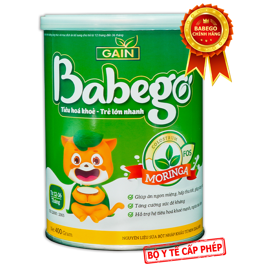 Uống sữa Babego mỗi ngày giúp bé không lo táo bón