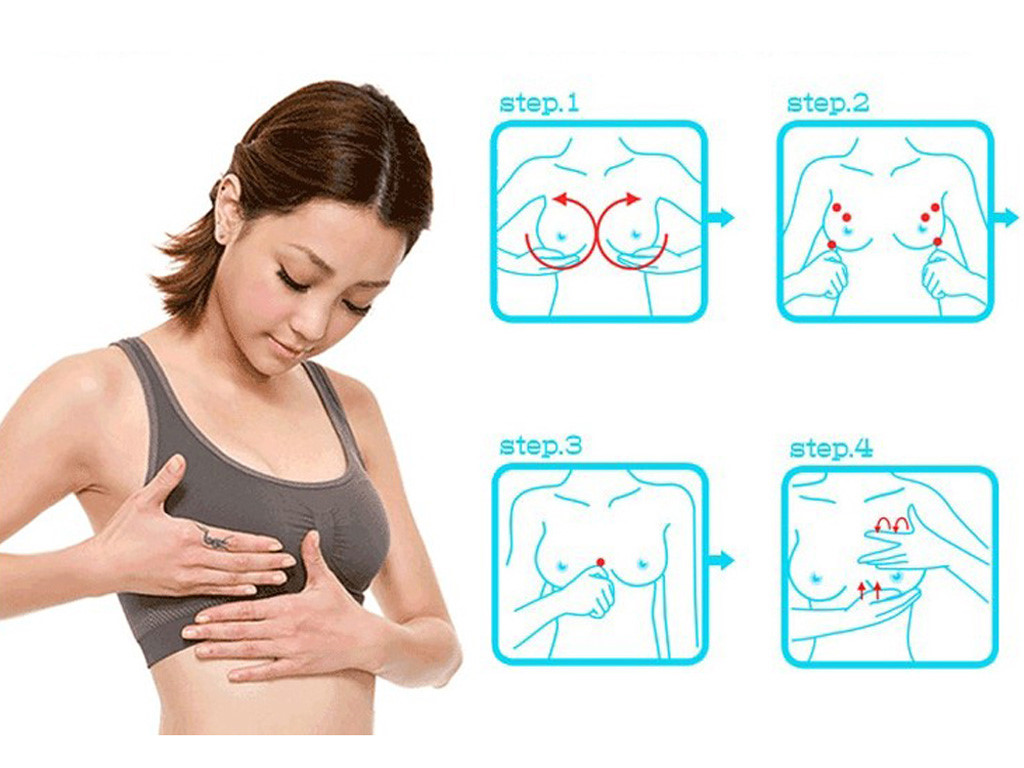 Các động tác massage ngực để cải thiện tình trạng tắc tia sữa