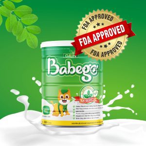 Sữa thảo dược chùm ngây Babego 0-12M 800g