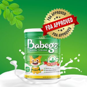 Sữa thảo dược chùm ngây Babego 12-36M 400g