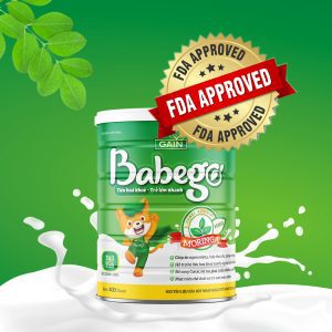 Sữa thảo dược chùm ngây Babego trên 3T 400g